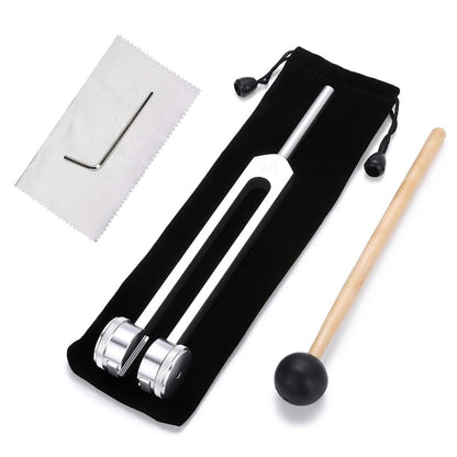 128 Hz Tuning Fork Set For Healing Chakra,Sound Therapy,Reliever Stress