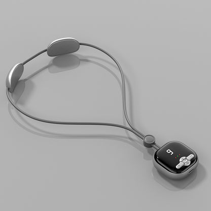 Mini Portable Hot Compress EMS Neck Massager