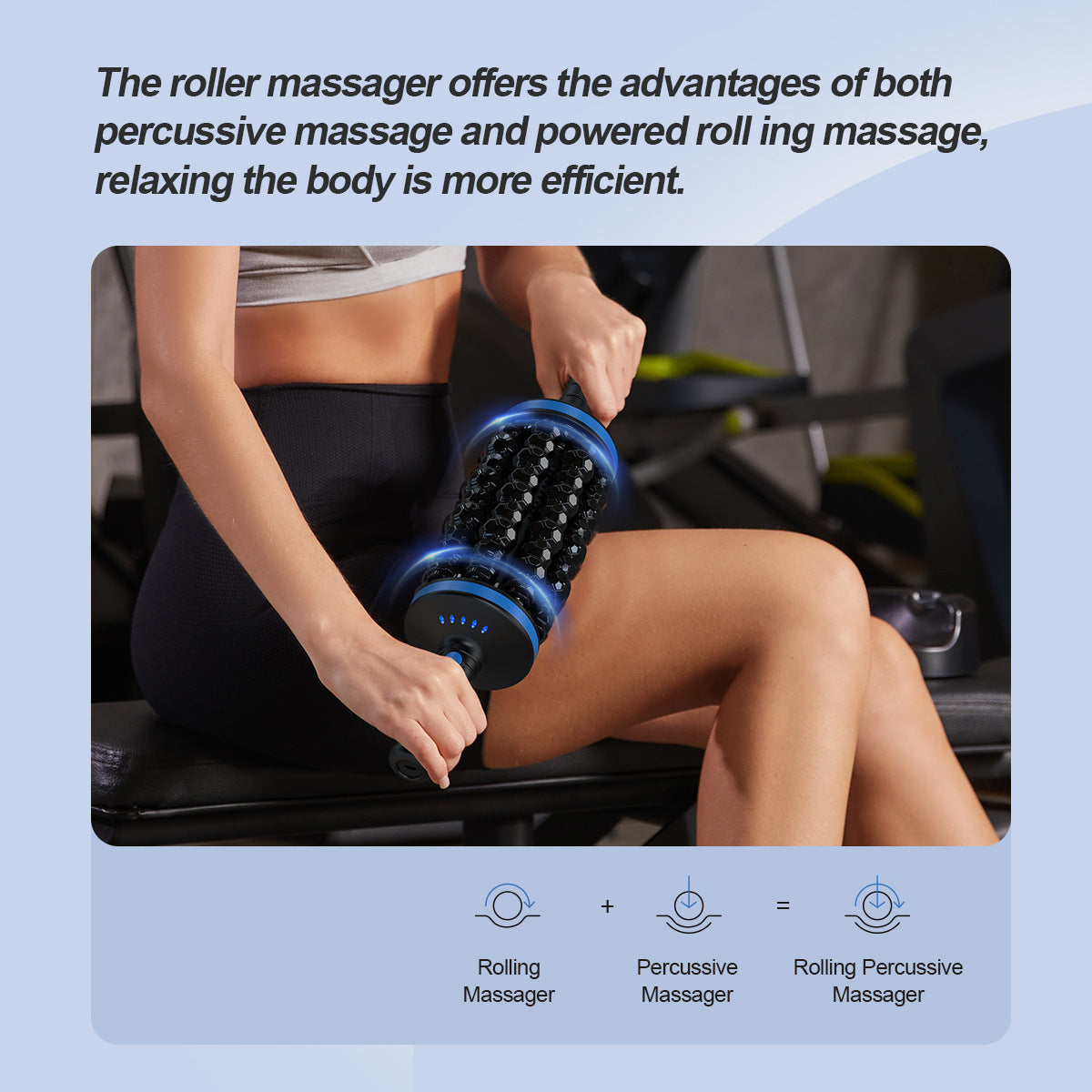 Muscle Relaxation Handheld Electric Roller